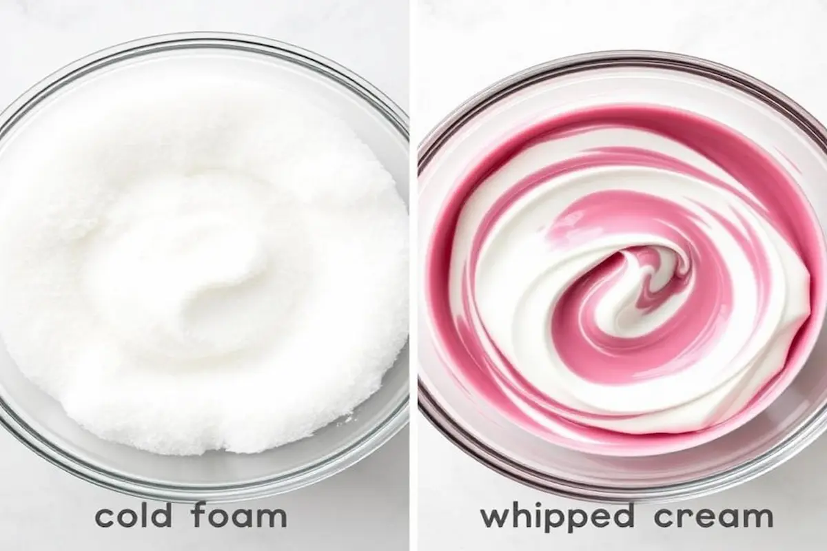 Is Cold Foam Just Whipped Cream?Understanding the Key Differences