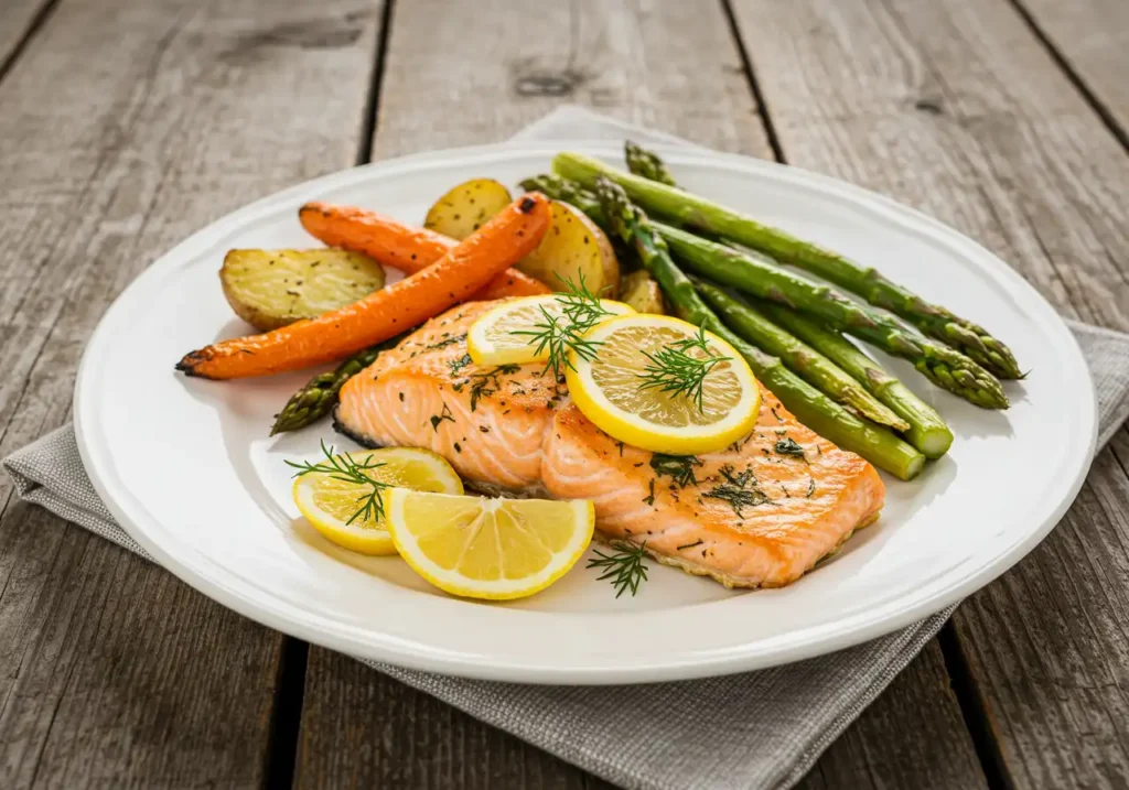 Preparation Steps for Baked Salmon
